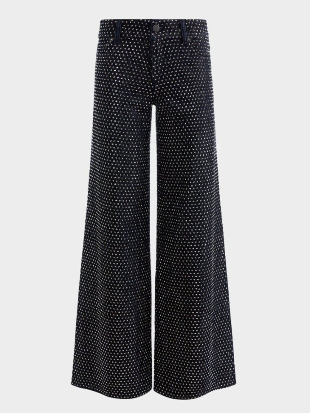 ALICE + OLIVIA Amazing Low-Rise Embellished Jeans